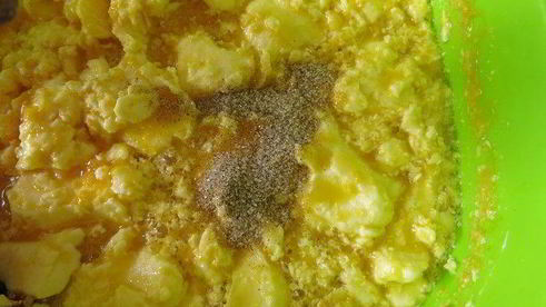 кулич на александрийском тесте с кардамоном