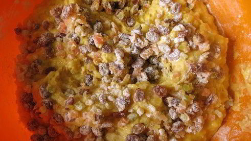 кулич на александрийском тесте с кардамоном