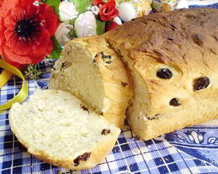 Кулич на меду