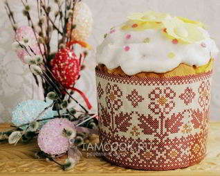 Кулич на сливках