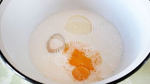 кулич на сливках