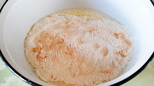 кулич на сливках