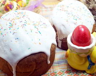 Кулич пасхальный Маковый