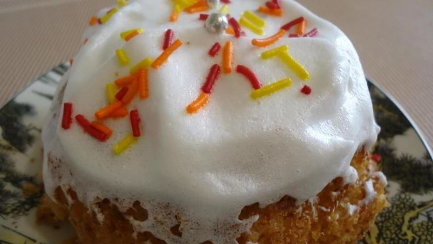 Рецепт кулич с цитрусовым соком