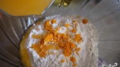 кулич с цитрусовым соком