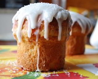 Кулич сахарный