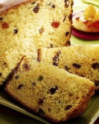 Кулич царский на яичных желтках с миндалем