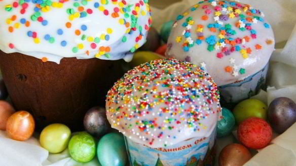 Рецепт Куличи на маргарине