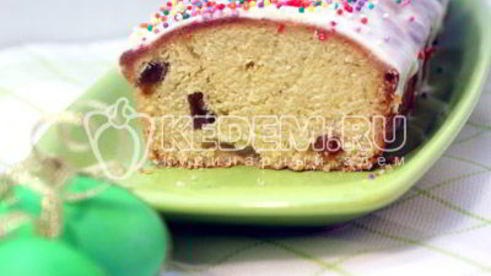 лимонный кулич