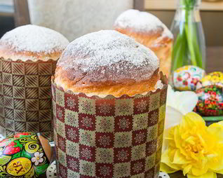 Медовый кулич