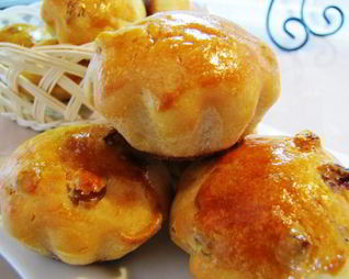 Мини-куличи на топленом молоке