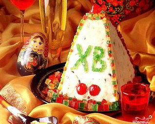 Пасха из молока