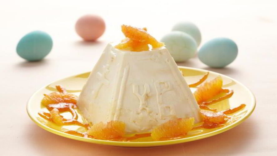 Рецепт пасха из рикотты с апельсином