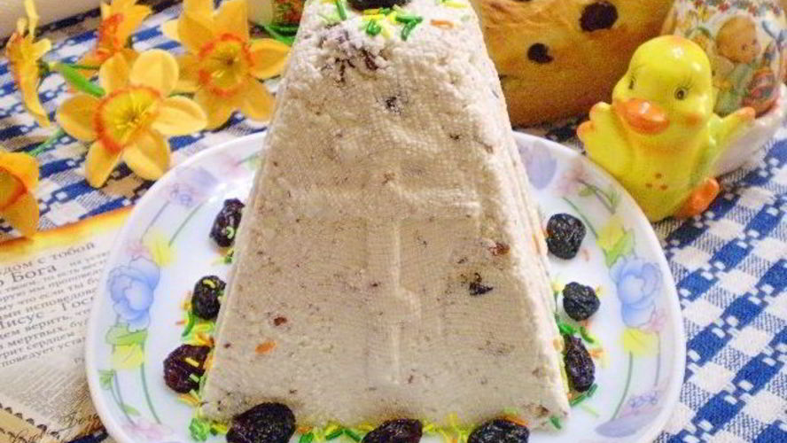 Рецепт пасха из творога