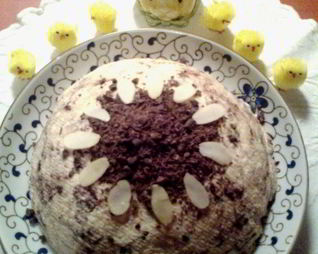 Пасха миндальная заварная