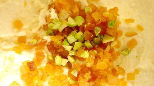 пасха с абрикосовой начинкой