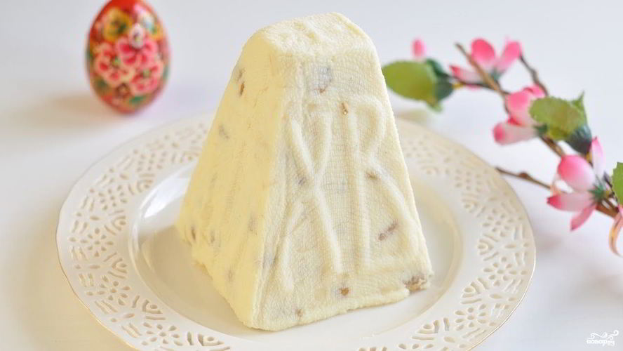 Рецепт пасха со сливками без яиц