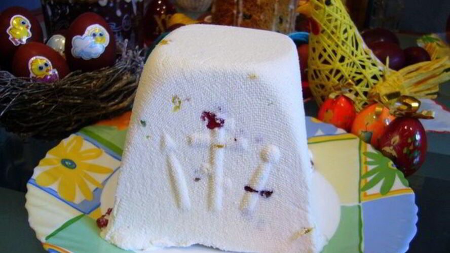 Рецепт пасха творожная с мармеладом