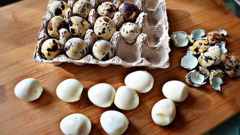 пасхальное мясное кольцо с перепелиными яйцами по-польски