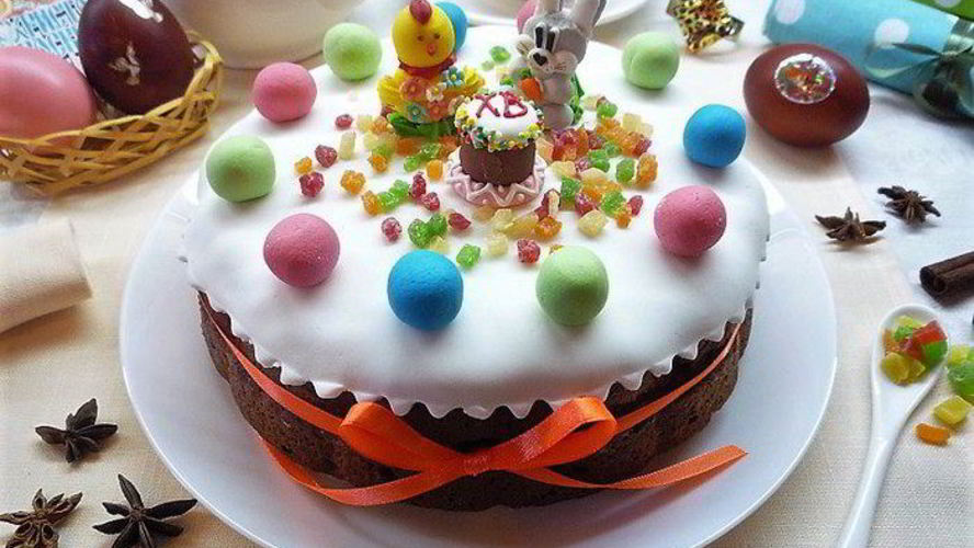 Рецепт пасхальный кулич-кекс симнель