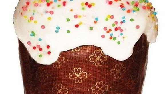 Рецепт Пасхальный кулич с изюмом и курагой