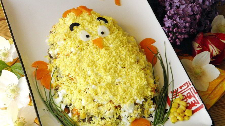 Рецепт пасхальный цыпленок