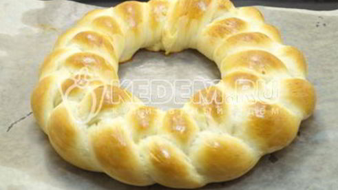 пасхальный венок для яиц