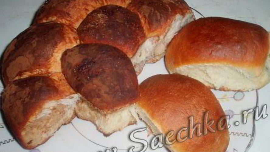 Рецепт пасхальные булочки с повидлом