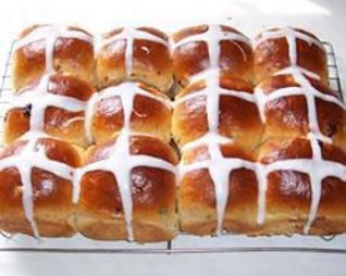 Пасхальные булочки в хлебопечке