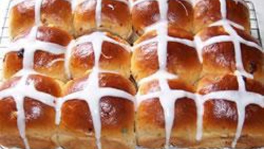 Рецепт пасхальные булочки в хлебопечке