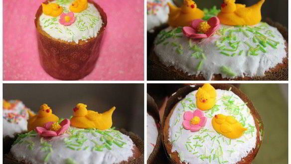 Рецепт Пасхальные куличи