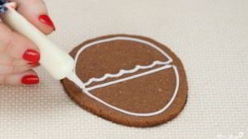 пасхальные печенья с глазурью