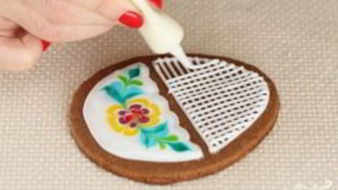 пасхальные печенья с глазурью