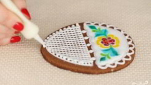 пасхальные печенья с глазурью