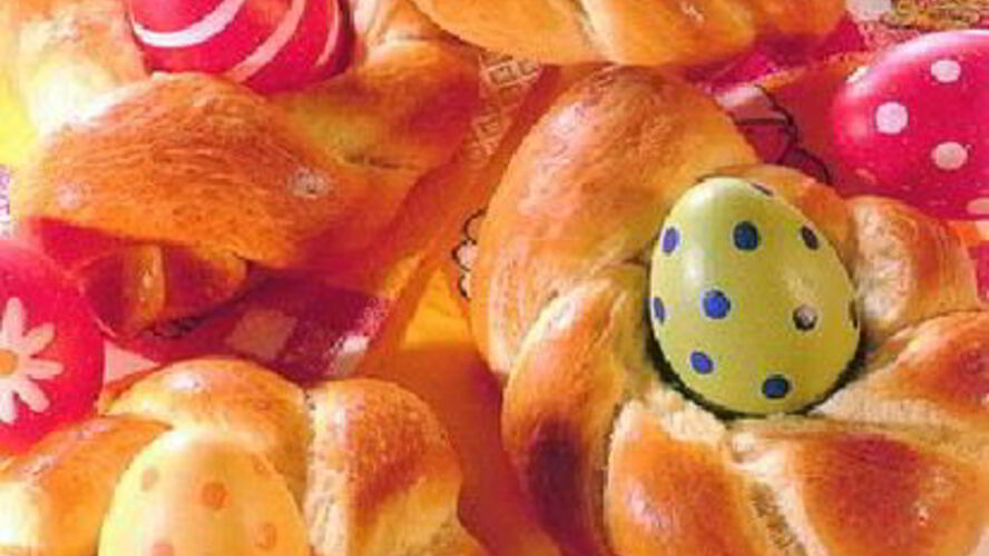 Рецепт пасхальные веночки