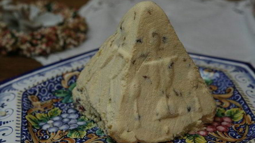 Рецепт сливочная пасха с цукатами