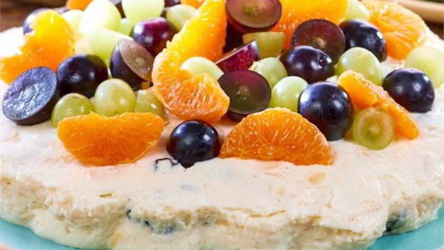 Рецепт творожная пасха с фруктами