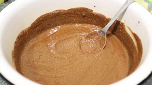 ванильно шоколадная полосатая заварная пасха