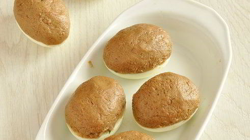 закуска с куриной печенью пасхальные яйца