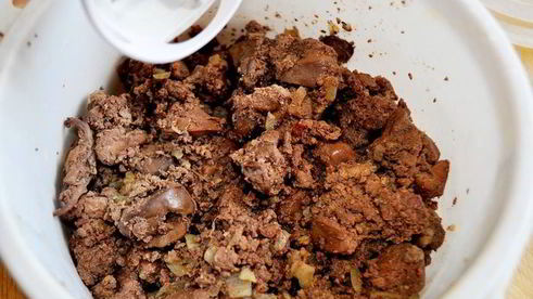 пате из куриной печени с гранатовым желе