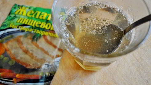 пате из куриной печени с гранатовым желе