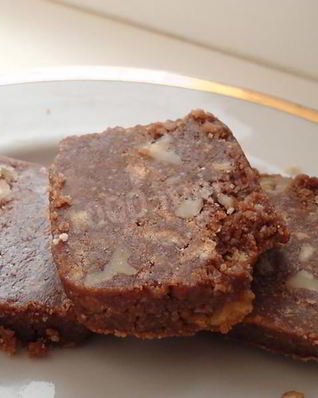 Рулет из печенья Орехово-шоколадная колбаса