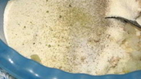 рыбный пудинг