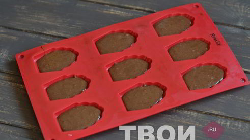 шоколадные мадлен