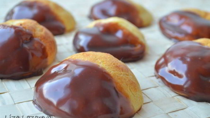 Рецепт шукеты с шоколадным соусом