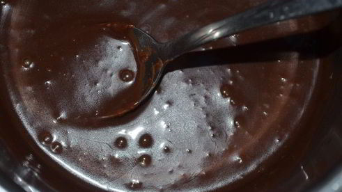 шукеты с шоколадным соусом