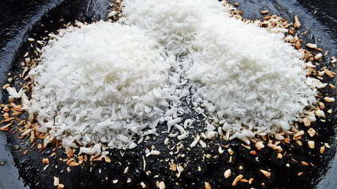 ананасовое суфле с кокосом