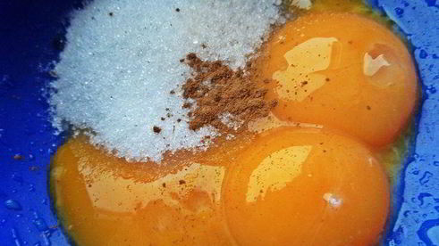 ананасовое суфле с кокосом