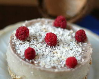 Банановый торт-суфле с кокосовым молоком