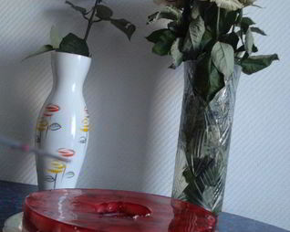 Бисквитно-суфлейно-желейный тортик